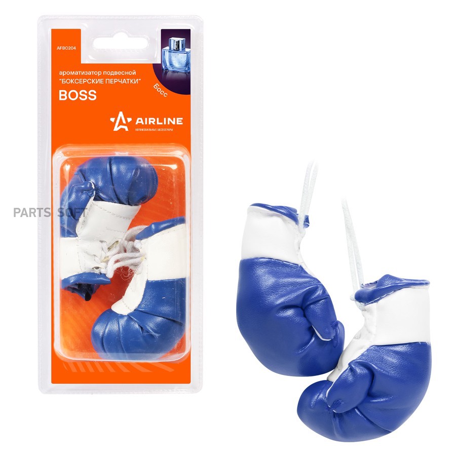 Ароматизатор подвесной (Boss/Босс) "AIRLINE" (Боксерские перчатки) - AIRLINE None None